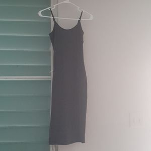 Black and grey dress